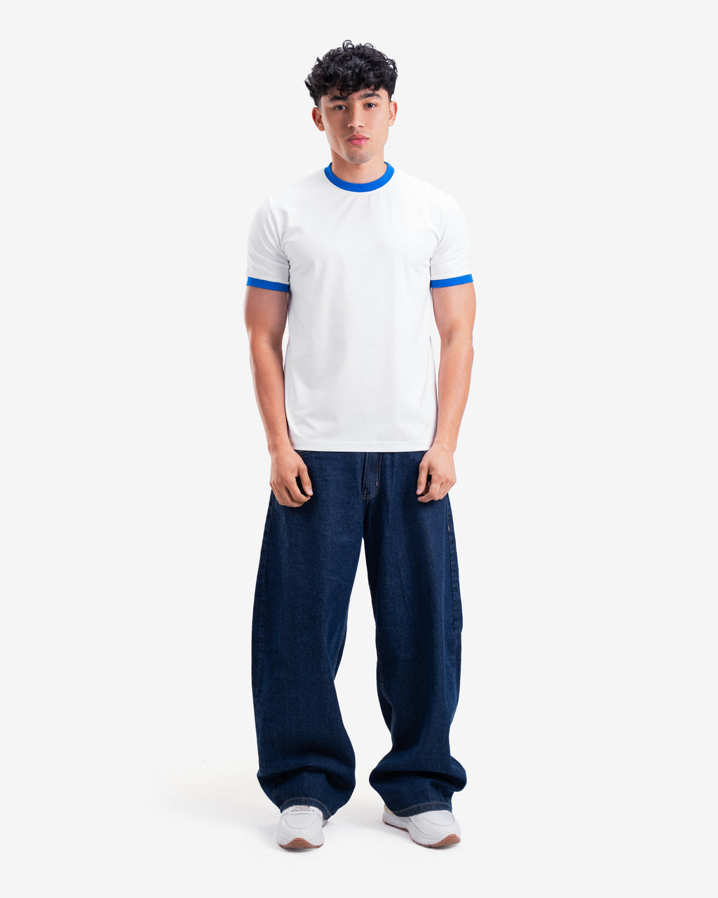 White Ringer T-Shirt