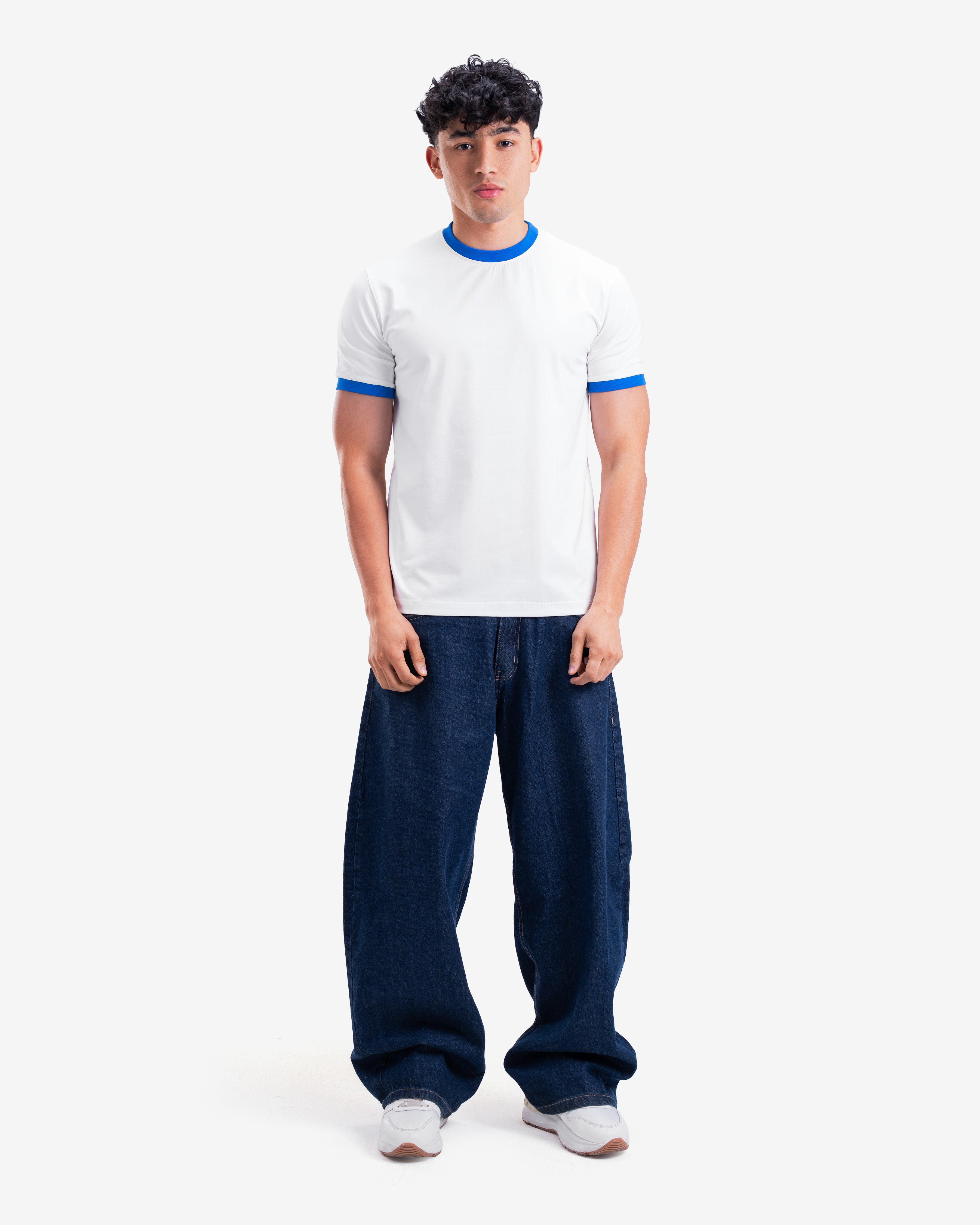 White Ringer T-Shirt