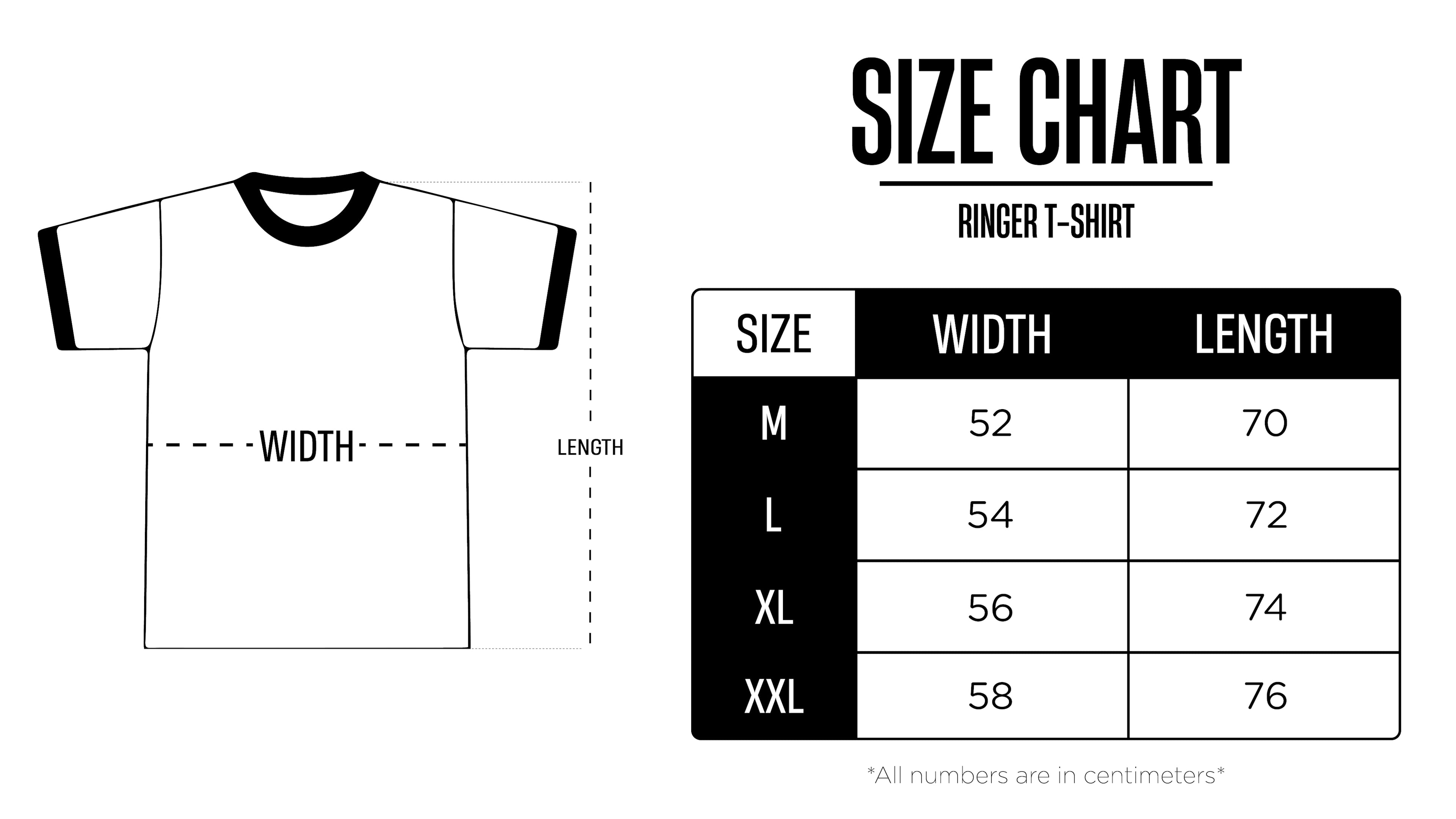 White Ringer T-Shirt