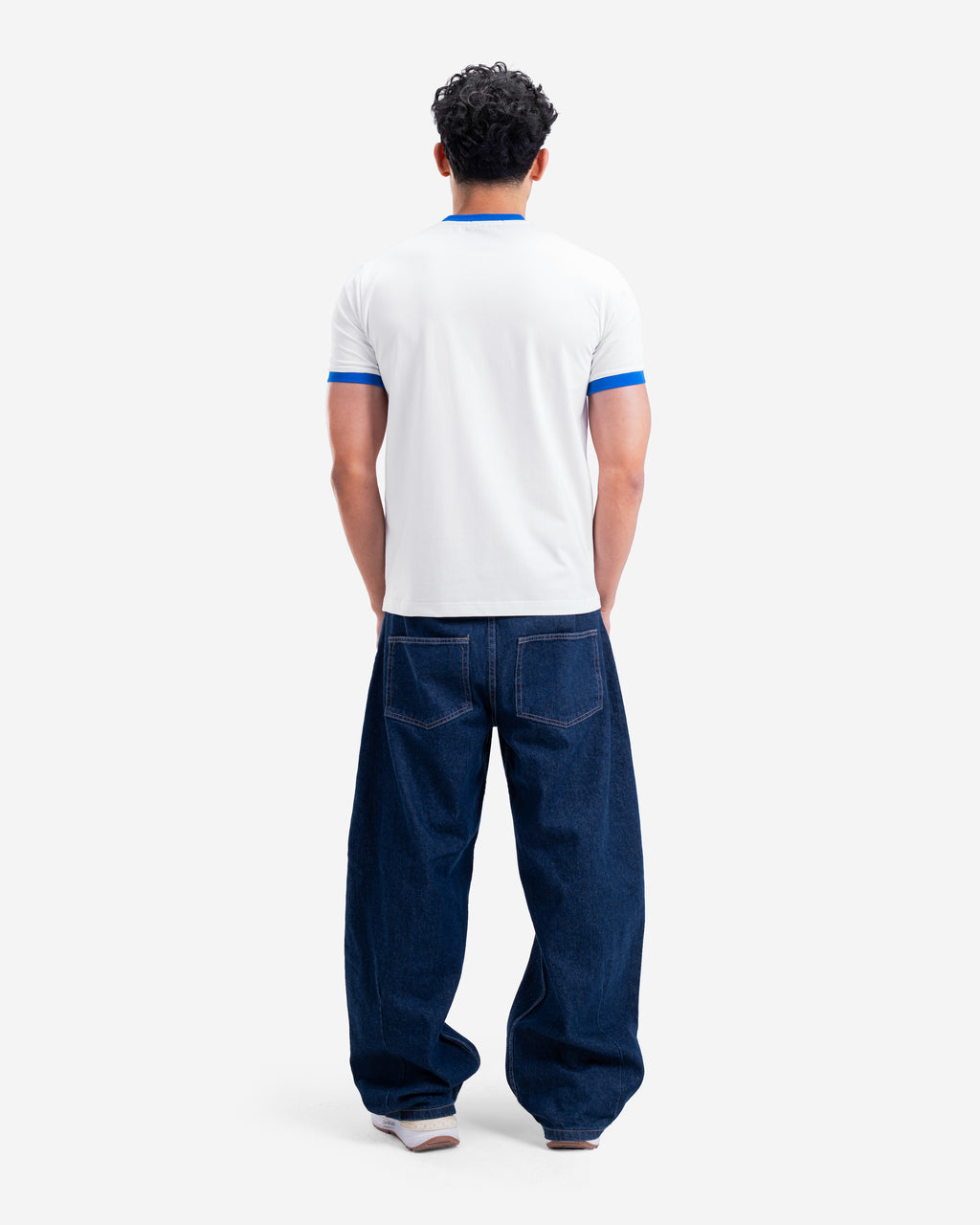 White Ringer T-Shirt
