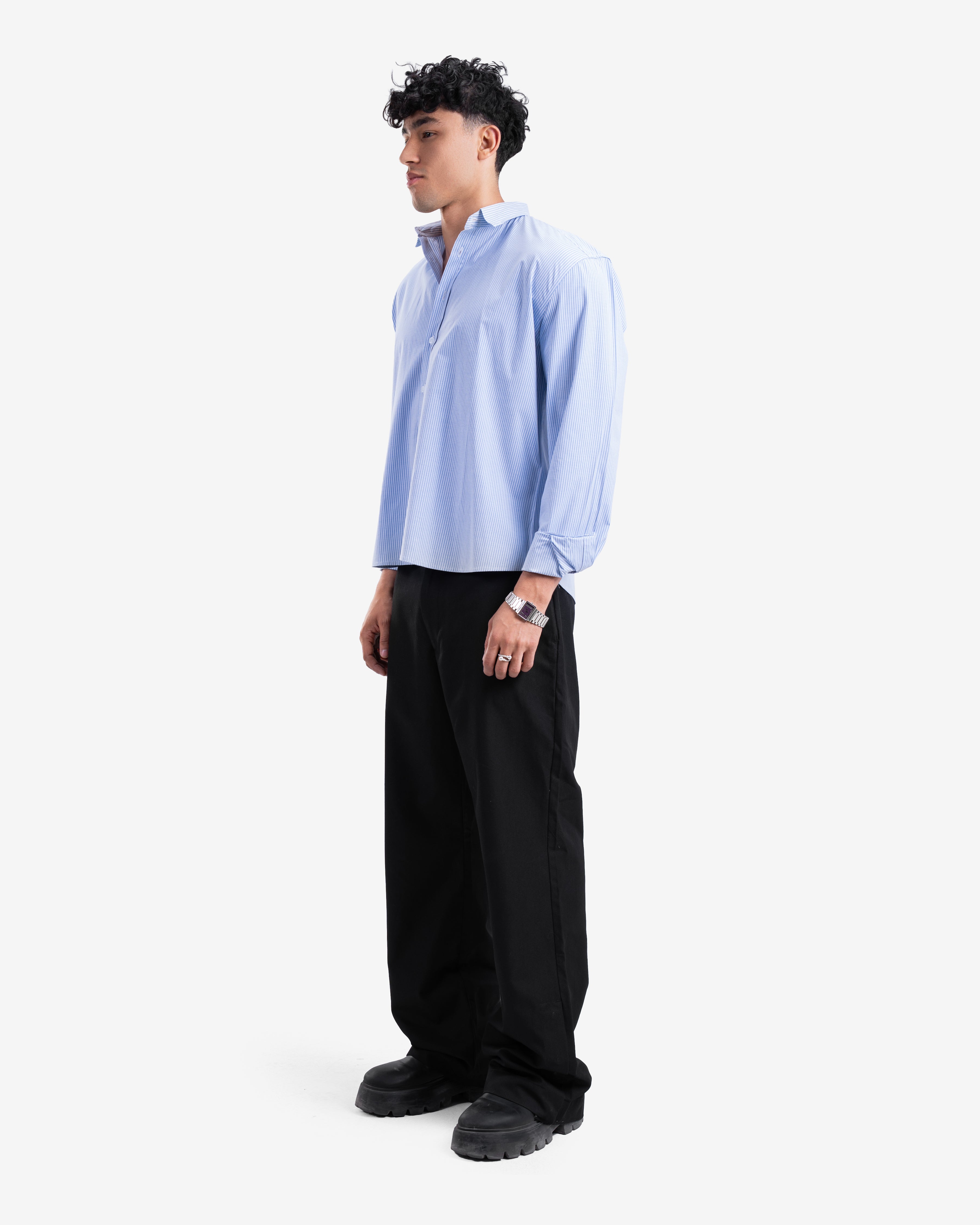 Blue Striped Shirt