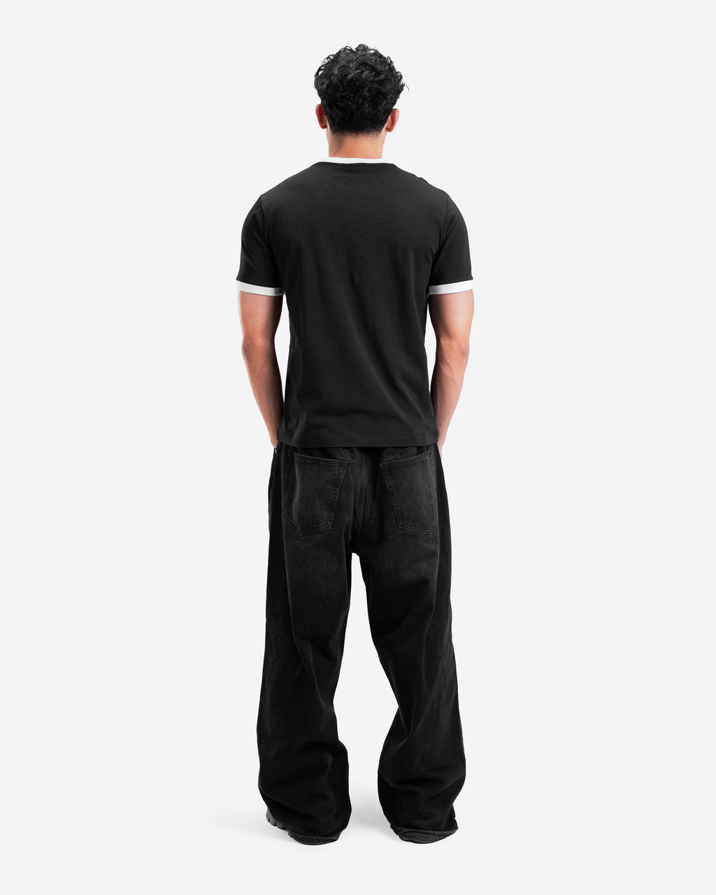 Black Ringer T-Shirt