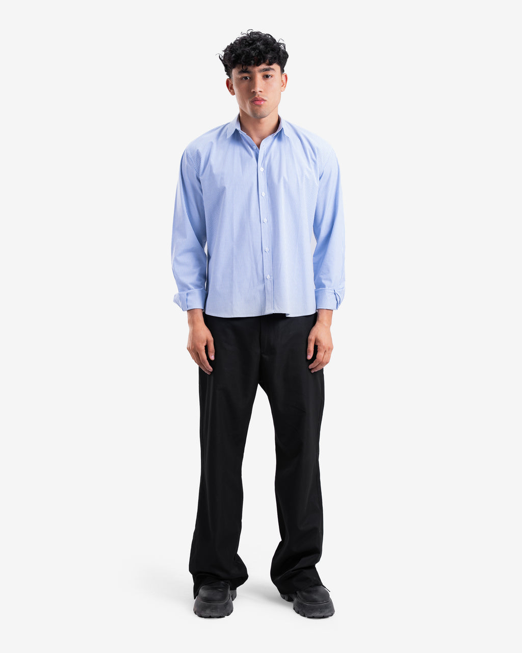Blue Striped Shirt